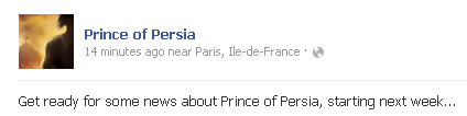 prince of persia facebook